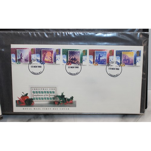 280 - 3 x First Day Cover Albums As Found