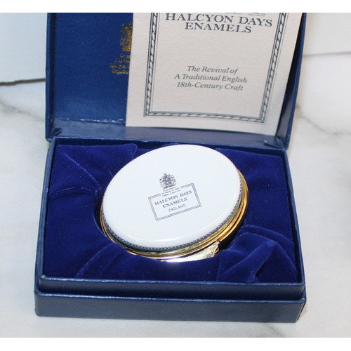 81 - Selection Of Trinket Boxes/Compact Mirror Etc All As Found