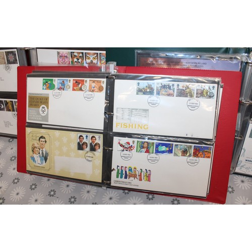 285 - 3 x Albums Containing A Quantity Of First Day Covers Etc As Found