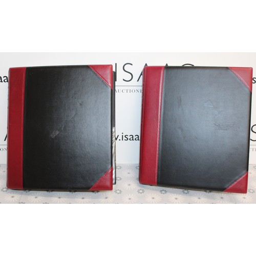 286 - 2 x Albums Containing A Quantity Of First Day Covers Including 15 Coin Covers Depicting The History ... 