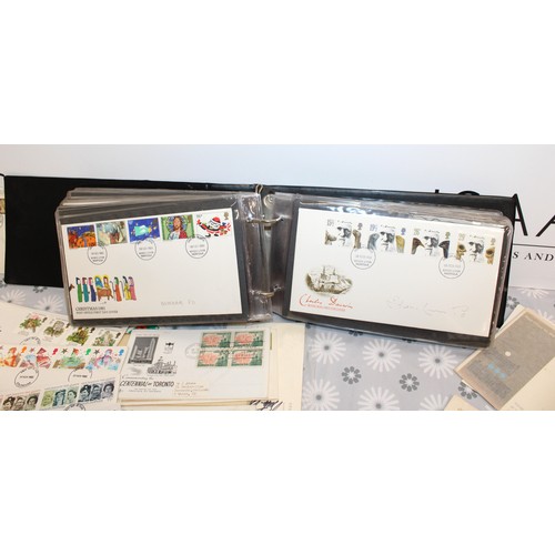 287 - A Large Quantity Of First Day Cover Stamps Etc Inc: Farewell To Concorde With A certificate Of Authe... 