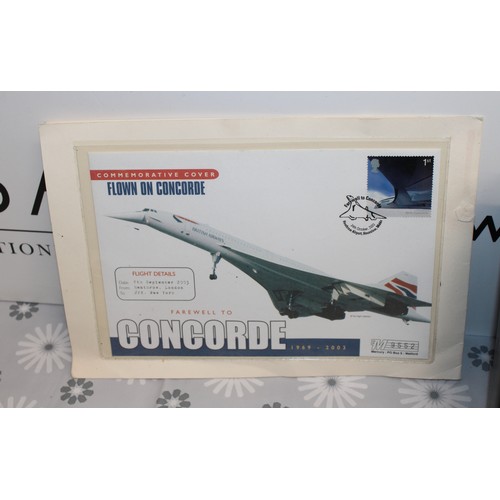 287 - A Large Quantity Of First Day Cover Stamps Etc Inc: Farewell To Concorde With A certificate Of Authe... 
