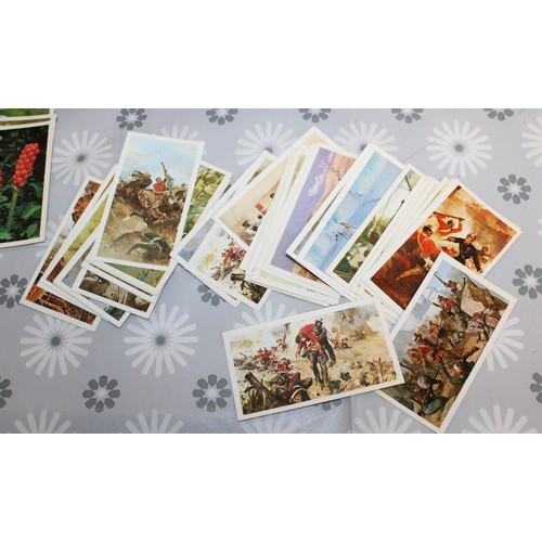 289 - A Large Quantity Of Cigarette Cards -Inside Old Cigar Boxes Doncella Napoleonic Uniforms/Golden Age ... 