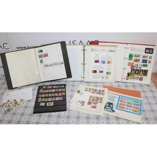 291 - 3 x Albums Containing Worldwide Franked/Unfranked Stamps As Found