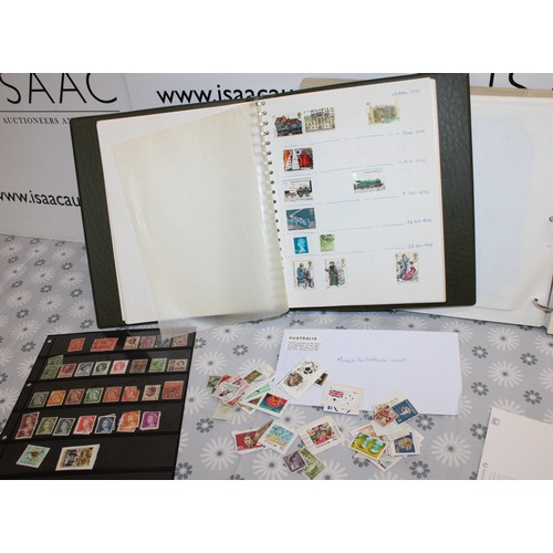 291 - 3 x Albums Containing Worldwide Franked/Unfranked Stamps As Found