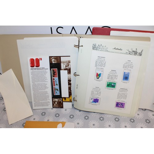 291 - 3 x Albums Containing Worldwide Franked/Unfranked Stamps As Found