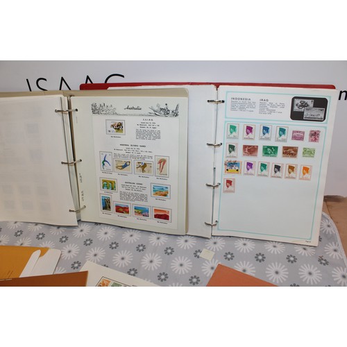 291 - 3 x Albums Containing Worldwide Franked/Unfranked Stamps As Found