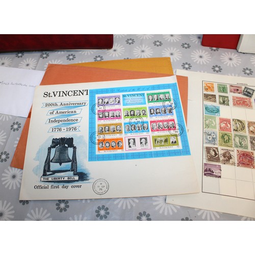 291 - 3 x Albums Containing Worldwide Franked/Unfranked Stamps As Found