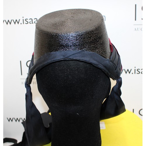 91 - A Collectable Boxed Salvation Army Bonnet And A Tambourine In A Case As Shown