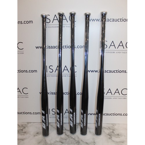 264 - Ex Wholesale-Five Aluminum Baseball Bats (CHUANGXIN BAT)