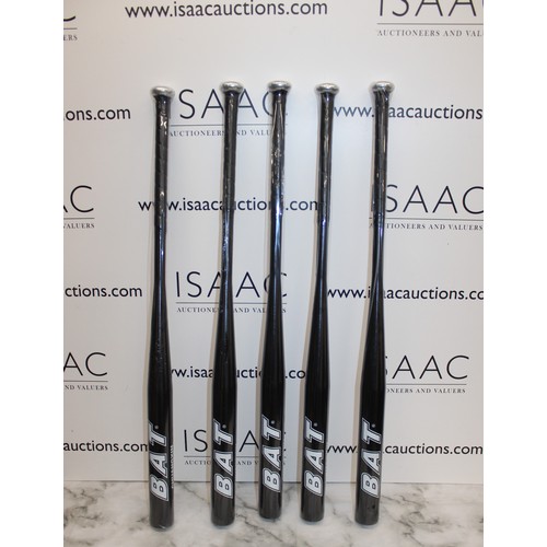267 - Ex Wholesale-Five Aluminum Baseball Bats (CHUANGXIN BAT)