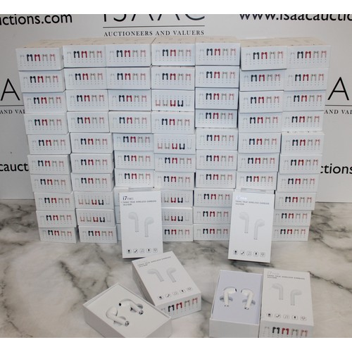 269 - Ex Warehouse 73 Boxed i7 TWS TWINS TRUE WIRELESS EARBUDS V4.2+DER As Found Untested Look To Be White... 