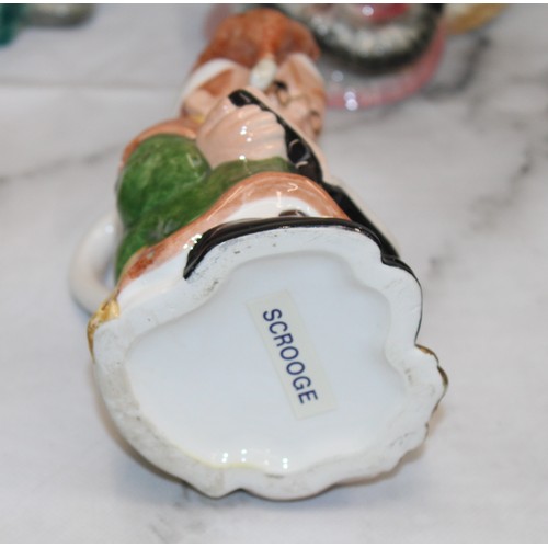 95 - A Quantity Of Toby Jugs Etc Height Of Tallest 14.5cm As Found Collection Only