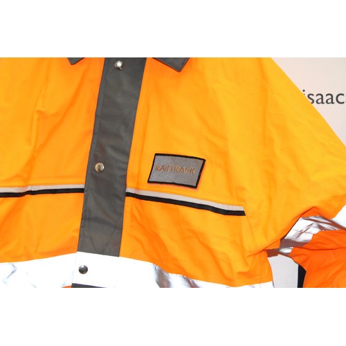 242 - Railway Items Including 2 x Rail Jackets, 2 x Rail Body Warmers, 1 x Railway Hat, 1 x Hi-vis Trouser... 
