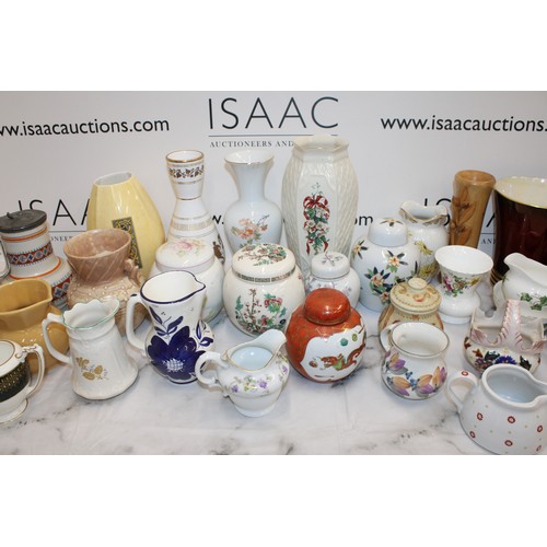 101 - A Quantity Of Vases And Jugs Etc Various Conditions AS Found Please See All Pictures COLLECTION ONLY... 