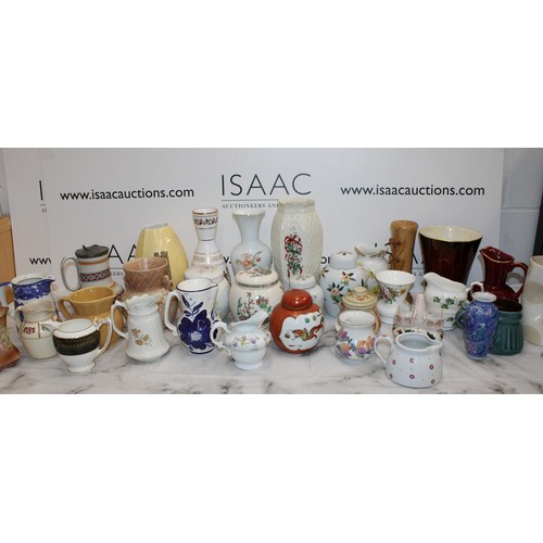 101 - A Quantity Of Vases And Jugs Etc Various Conditions AS Found Please See All Pictures COLLECTION ONLY... 
