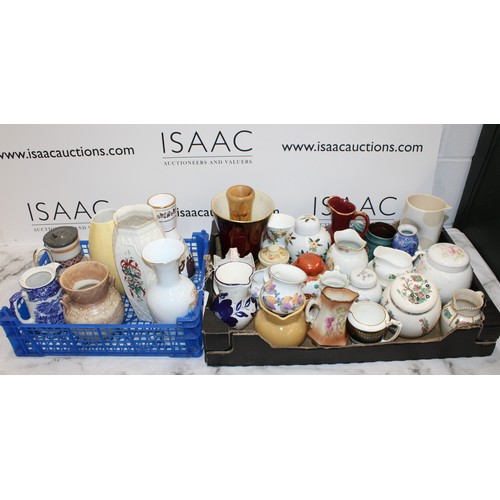 101 - A Quantity Of Vases And Jugs Etc Various Conditions AS Found Please See All Pictures COLLECTION ONLY... 