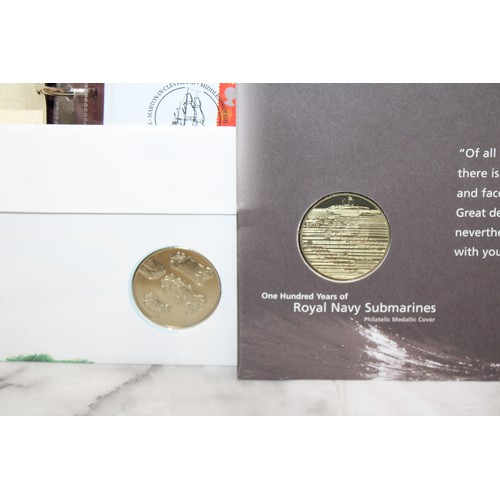 295 - Album Of First Day Covers And 4 x Coin Covers