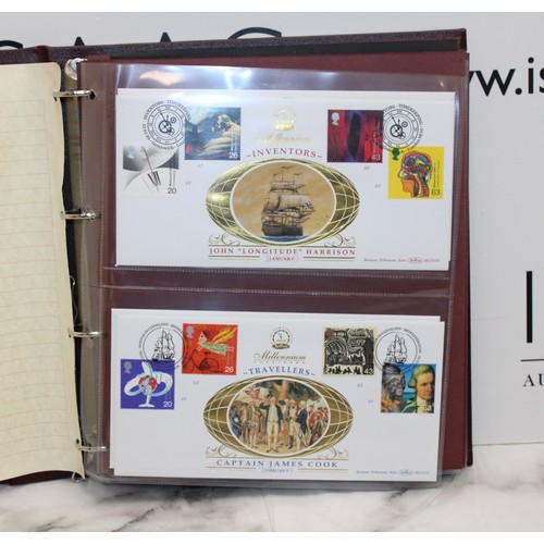 295 - Album Of First Day Covers And 4 x Coin Covers