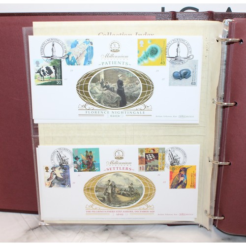 295 - Album Of First Day Covers And 4 x Coin Covers