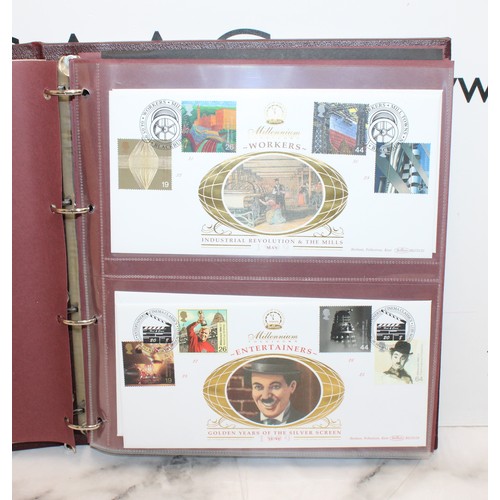 295 - Album Of First Day Covers And 4 x Coin Covers