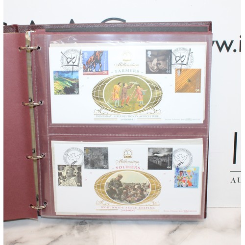 295 - Album Of First Day Covers And 4 x Coin Covers