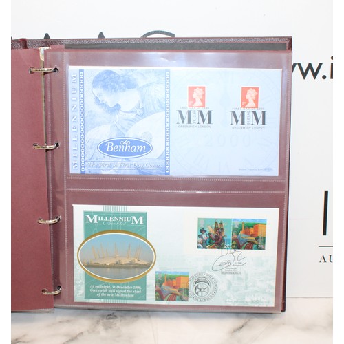 295 - Album Of First Day Covers And 4 x Coin Covers