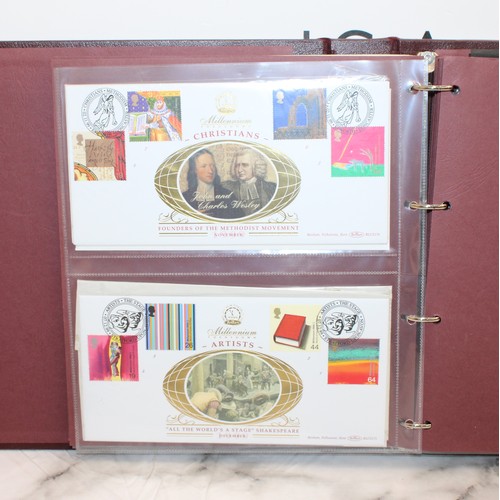295 - Album Of First Day Covers And 4 x Coin Covers