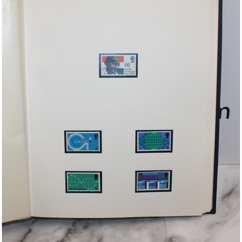 296 - An Album Of Unfranked (A Few Franked)Worldwide Stamps