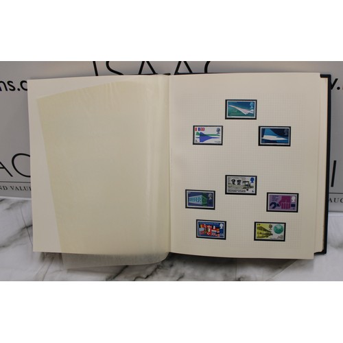 296 - An Album Of Unfranked (A Few Franked)Worldwide Stamps