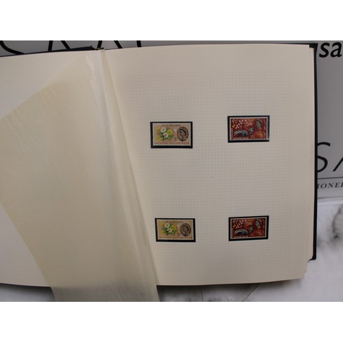 296 - An Album Of Unfranked (A Few Franked)Worldwide Stamps