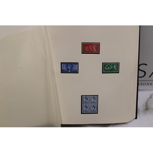 296 - An Album Of Unfranked (A Few Franked)Worldwide Stamps