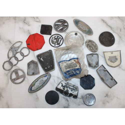 245 - Selection Of Car Badges As Found One Still In Bag