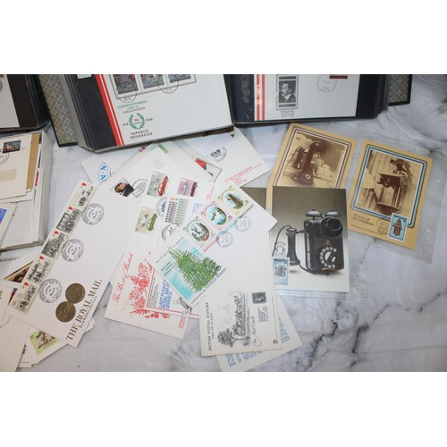297 - A Quantity Of World Wide Stamps/Envelopes First Day Covers Etc As Found