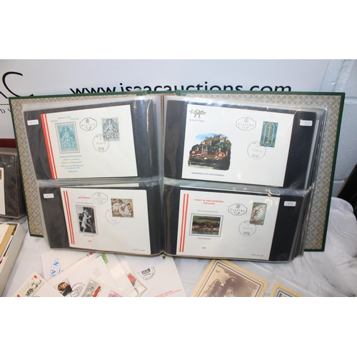 297 - A Quantity Of World Wide Stamps/Envelopes First Day Covers Etc As Found