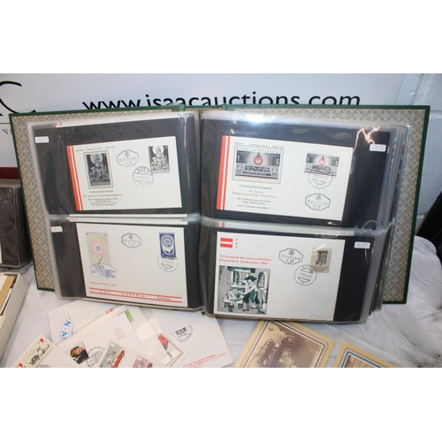 297 - A Quantity Of World Wide Stamps/Envelopes First Day Covers Etc As Found