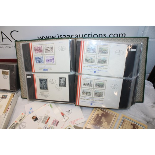 297 - A Quantity Of World Wide Stamps/Envelopes First Day Covers Etc As Found