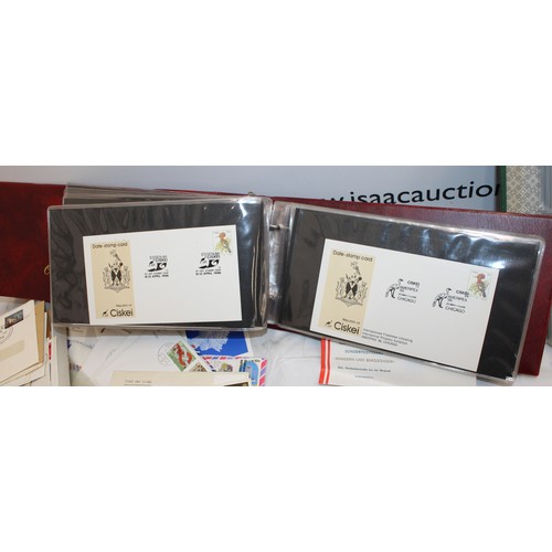 297 - A Quantity Of World Wide Stamps/Envelopes First Day Covers Etc As Found