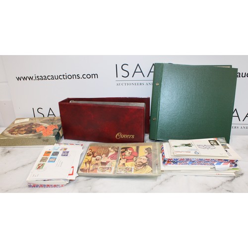 297 - A Quantity Of World Wide Stamps/Envelopes First Day Covers Etc As Found