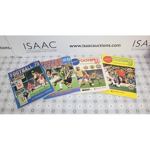 251 - Four Football Collector Card Albums Inc- FOOTBALL 79/SOCCER STARS 80/FOOTBALL 80/FOOTBALL 81