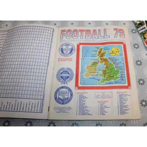 251 - Four Football Collector Card Albums Inc- FOOTBALL 79/SOCCER STARS 80/FOOTBALL 80/FOOTBALL 81