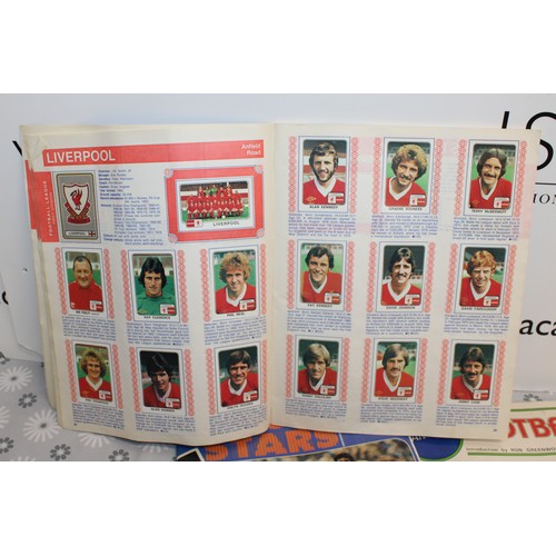 251 - Four Football Collector Card Albums Inc- FOOTBALL 79/SOCCER STARS 80/FOOTBALL 80/FOOTBALL 81