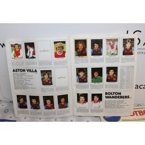 251 - Four Football Collector Card Albums Inc- FOOTBALL 79/SOCCER STARS 80/FOOTBALL 80/FOOTBALL 81
