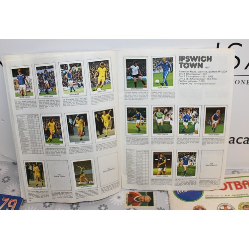 251 - Four Football Collector Card Albums Inc- FOOTBALL 79/SOCCER STARS 80/FOOTBALL 80/FOOTBALL 81