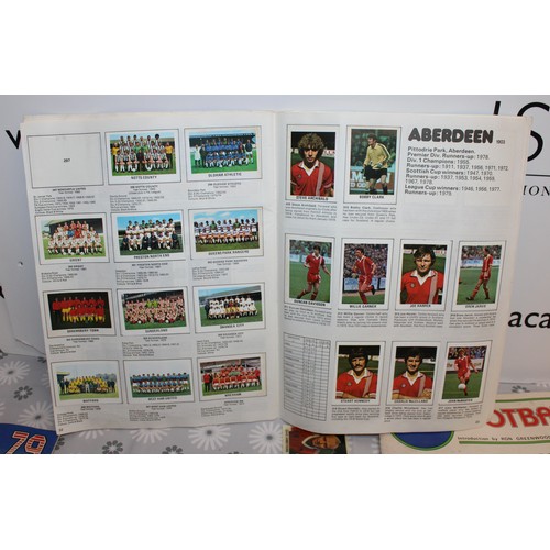 251 - Four Football Collector Card Albums Inc- FOOTBALL 79/SOCCER STARS 80/FOOTBALL 80/FOOTBALL 81