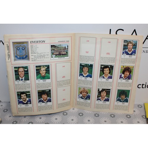 251 - Four Football Collector Card Albums Inc- FOOTBALL 79/SOCCER STARS 80/FOOTBALL 80/FOOTBALL 81