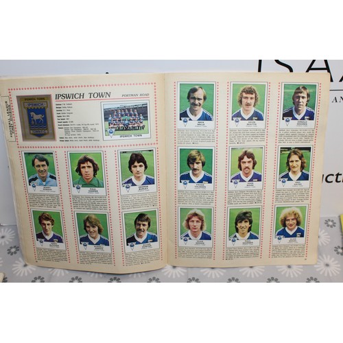 251 - Four Football Collector Card Albums Inc- FOOTBALL 79/SOCCER STARS 80/FOOTBALL 80/FOOTBALL 81