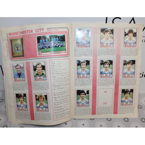 251 - Four Football Collector Card Albums Inc- FOOTBALL 79/SOCCER STARS 80/FOOTBALL 80/FOOTBALL 81