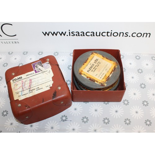 107 - Five FLESCO FILM REELS INC-Thunderbirds Sel/.No.1 1599/DONALD''S BEACH PICINIC 1052. /Cartoon Select... 