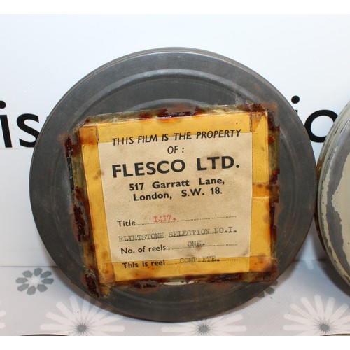 107 - Five FLESCO FILM REELS INC-Thunderbirds Sel/.No.1 1599/DONALD''S BEACH PICINIC 1052. /Cartoon Select... 